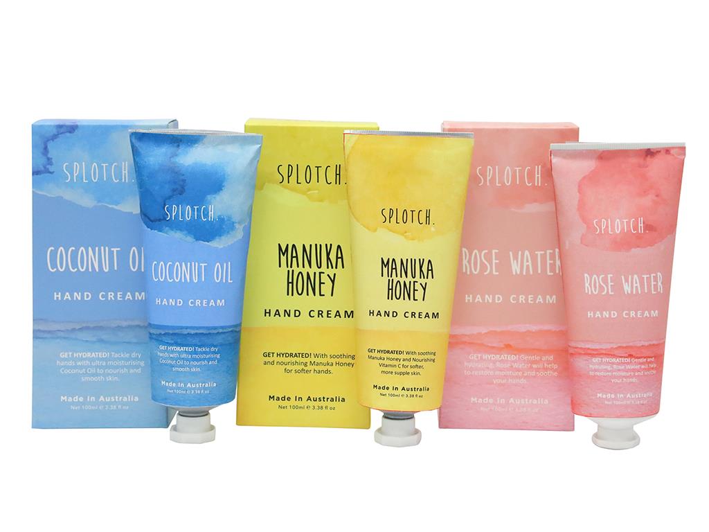 Organik Botanik Splotch 100ml Manuka Honey Boxed Hand Cream Moisturizer