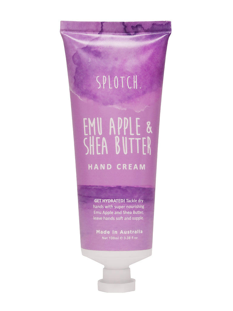 Organik Botanik Splotch Emu Apple & Shea Butter 100ml Boxed Hand Cream Moisturizer