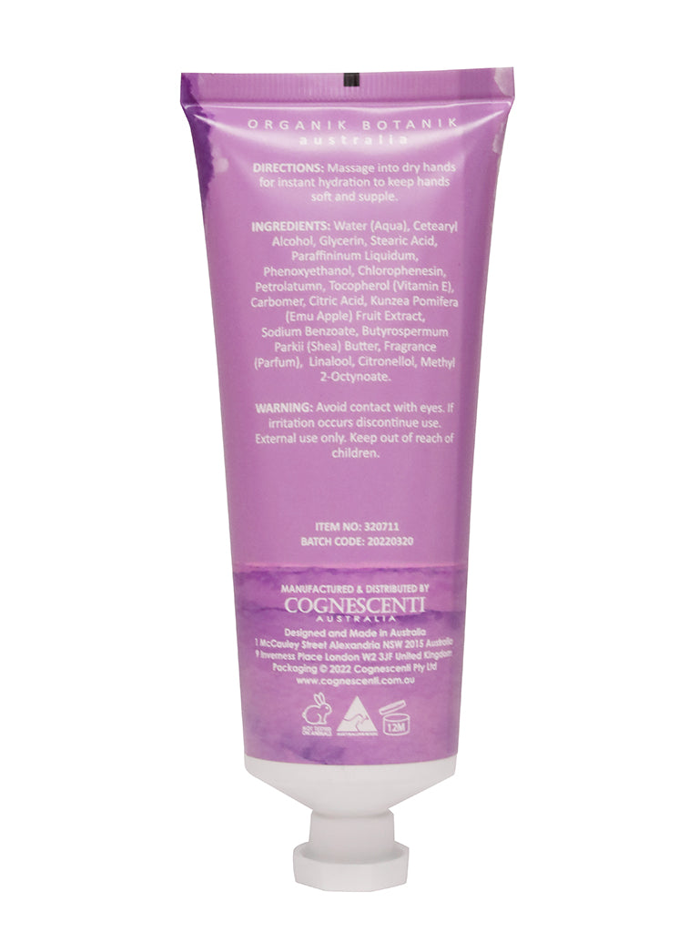 Organik Botanik Splotch Emu Apple & Shea Butter 100ml Boxed Hand Cream Moisturizer