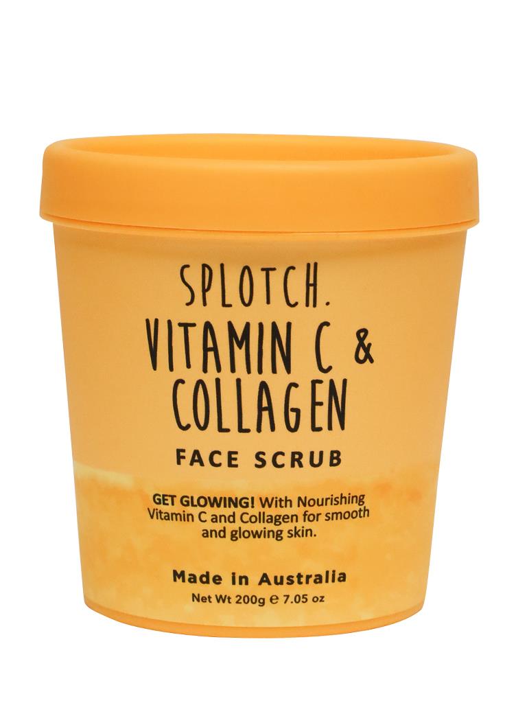 Organik Botanik Splotch Face Scrub Tub With Vitamin C & Collagen