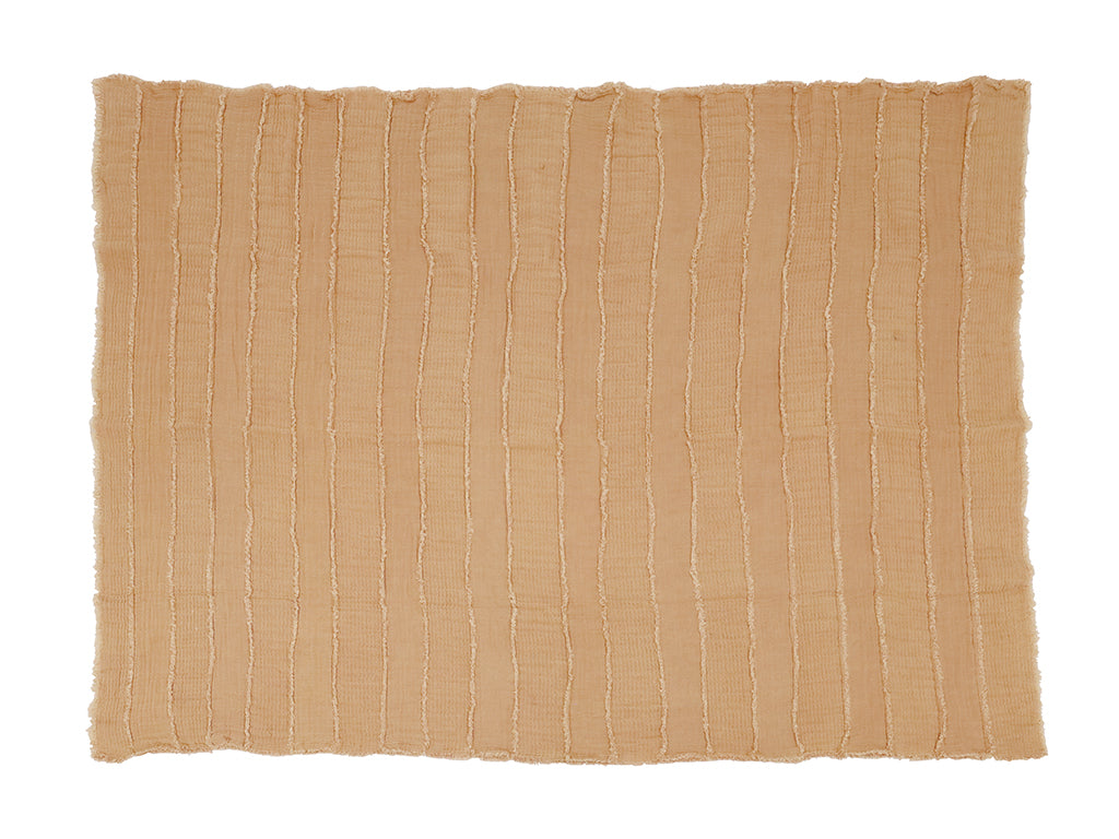 Luxurious Coogee Cotton Throw Blanket Dusty Pink