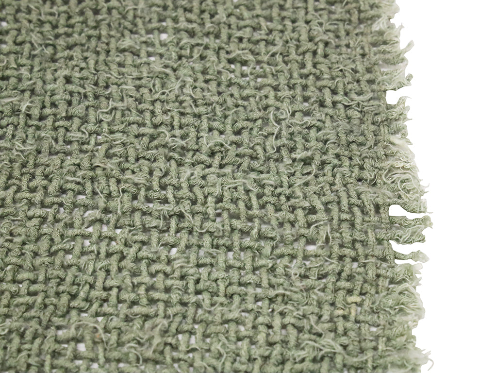 Luxurious Sage Cove vintage cotton throw blanket