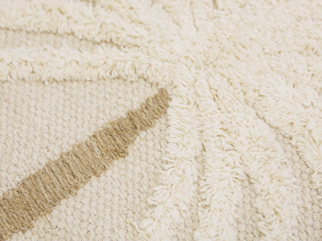 Palm Beach Tufted Rug Natural Cotton/Jute 180X230CM
