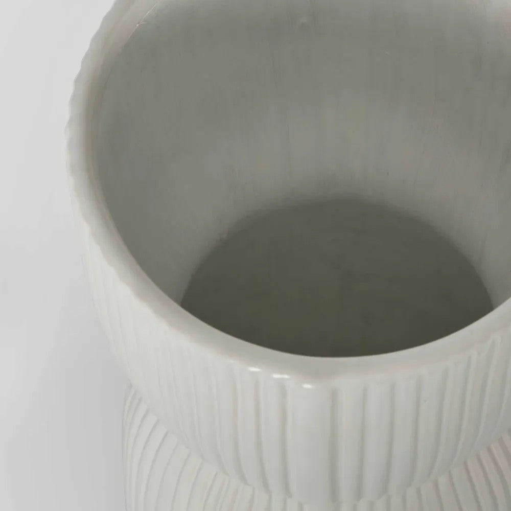 Austin Decorative Vase White Large ETA To be announced