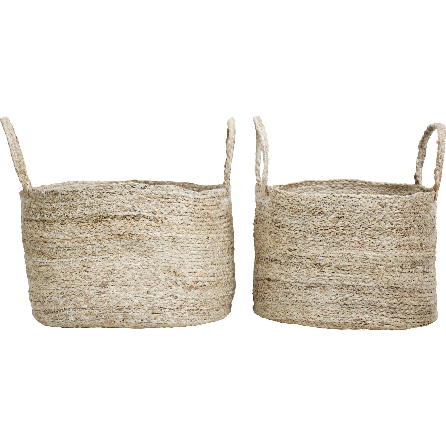 Natural Jute Basket Set of 2