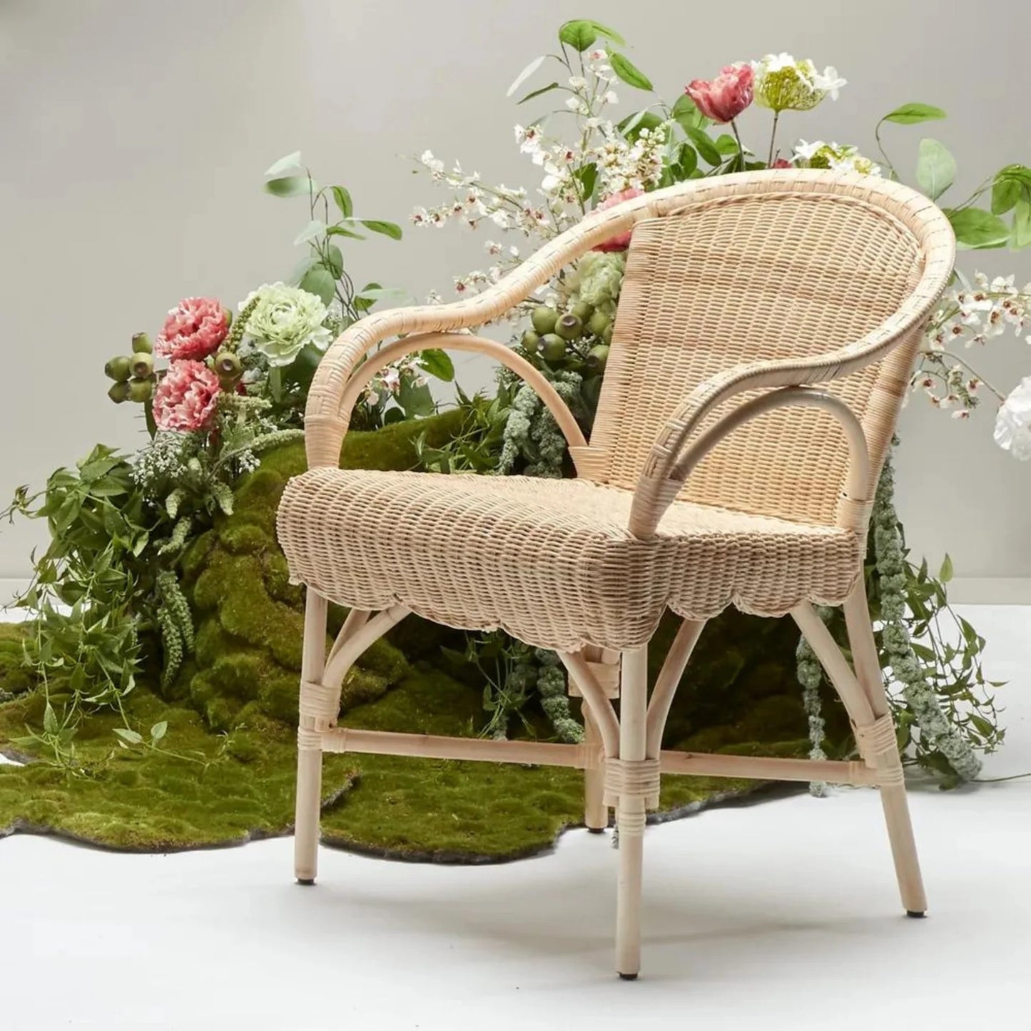 Belle Rattan Armchair Natural