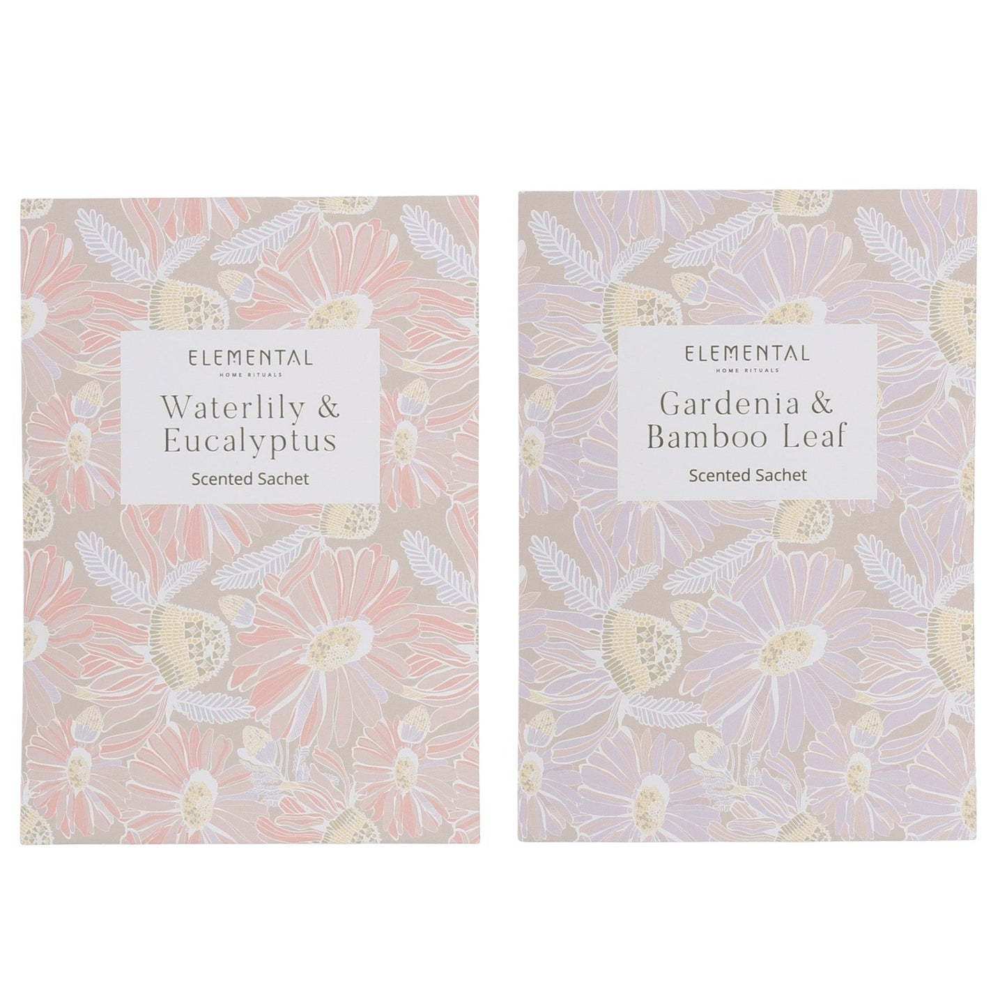 Wilde scented Fragrance sachets Waterlily & Eucalyptus