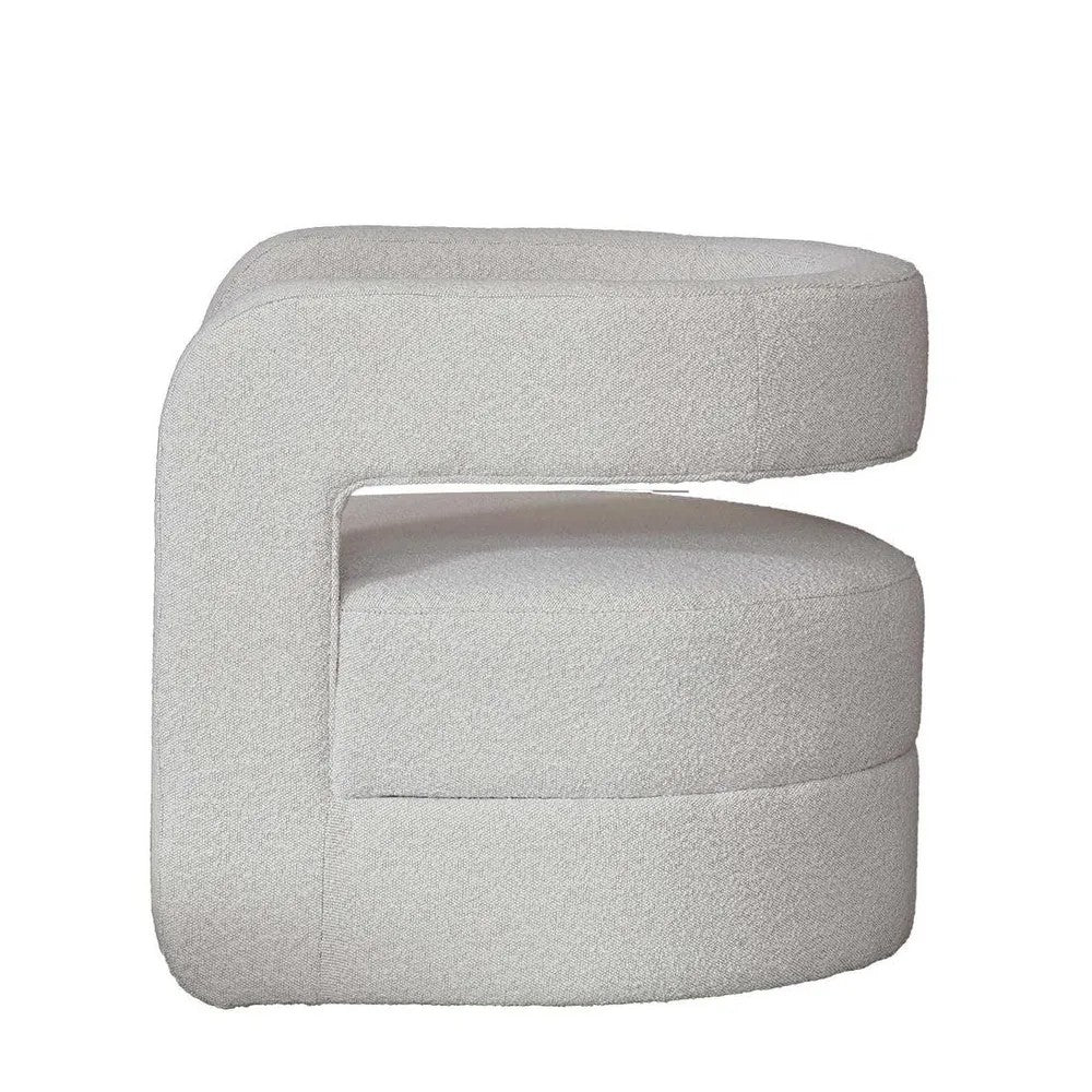 Cleo ArmChair Vanilla Boucle