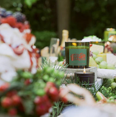 Hunter Candles Christmas DECEMBER Pine Cedar Rosemary Leather