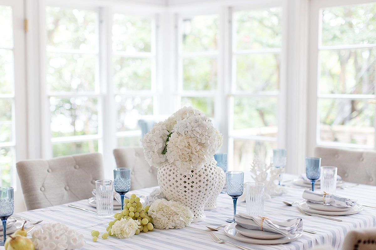 Set of 4 Smoked Blue Vintage Stemware