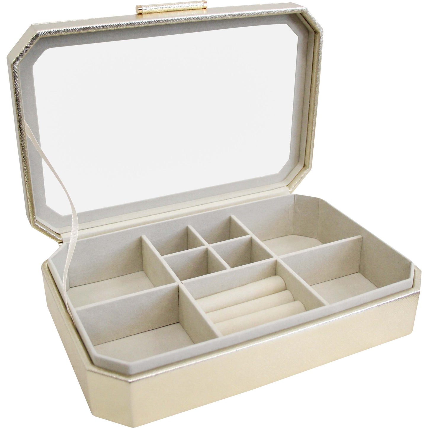 Large champagne Elegant Jewellery box