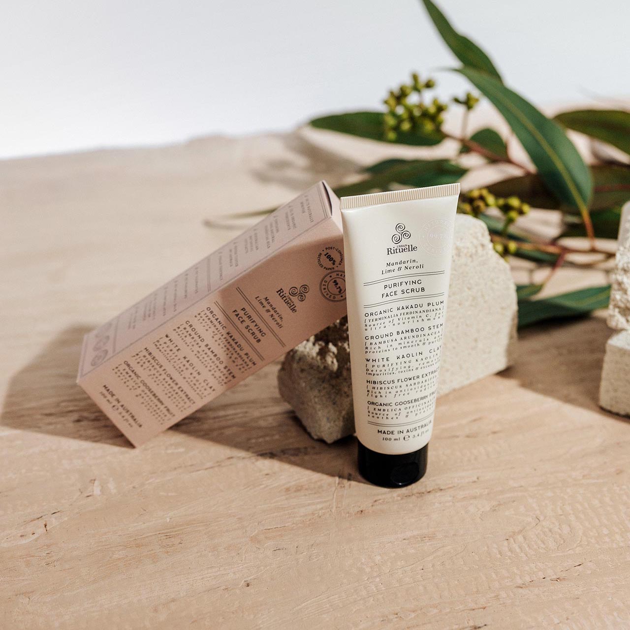 Urban Ritulle- S/3 Face & Hand Set: Hand Calm Mandarin Balm, Mandarin Face Scrub And Mandarin Hand Cream
