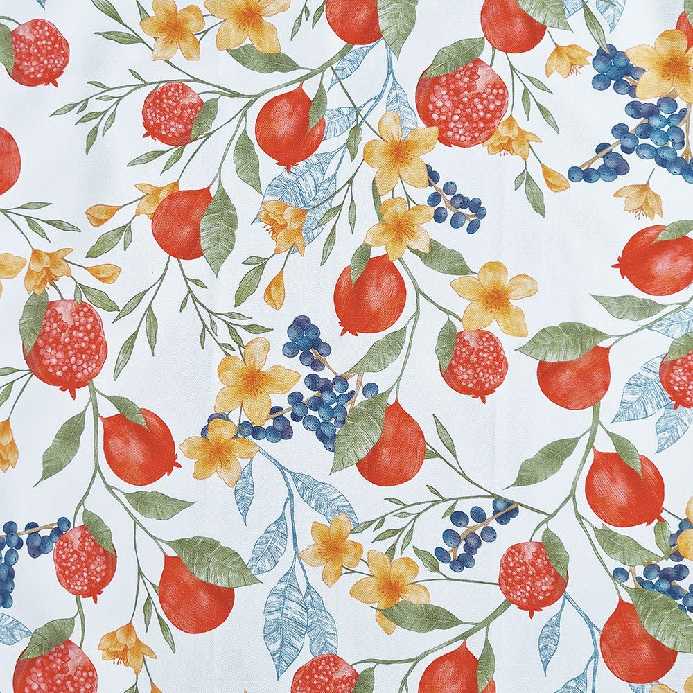 J. Elliot Pomegranate 3PK tea towel white multi