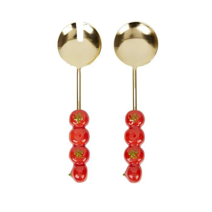 Tomato S/2 Steel Salad Server 26cm