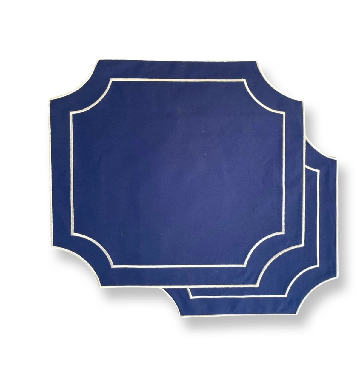 High Tea Navy 8 Piece Placemat And Napkin Set