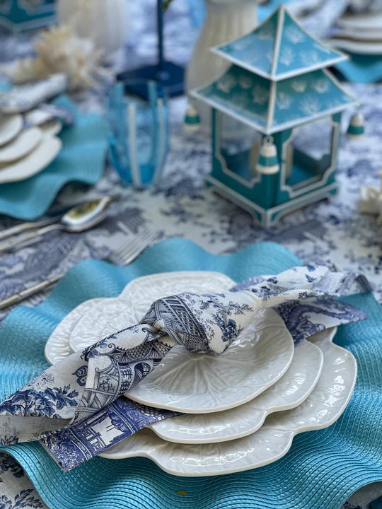 Set of 4 100% Willow Linen Napkins