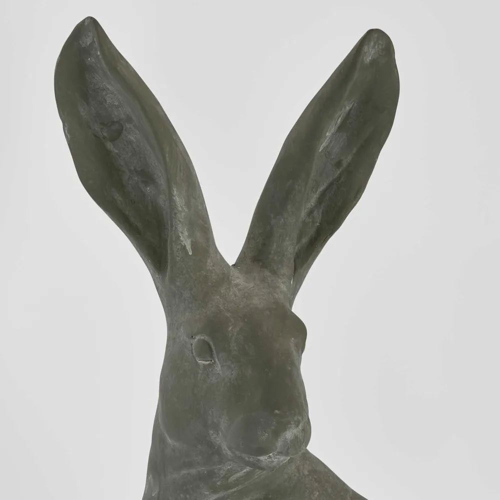 Henry Hare Standing Large Sculpture Grey