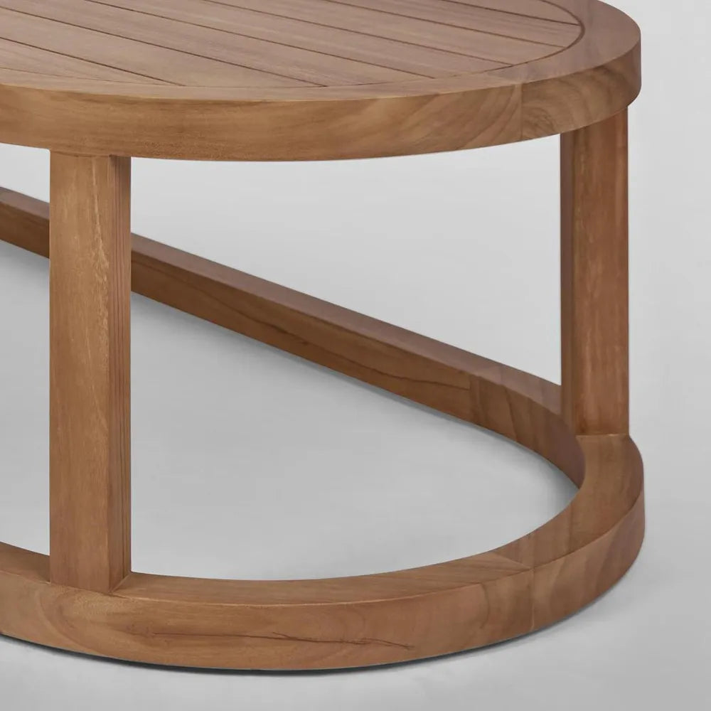 Weave Teak Coffee Outdoor Table