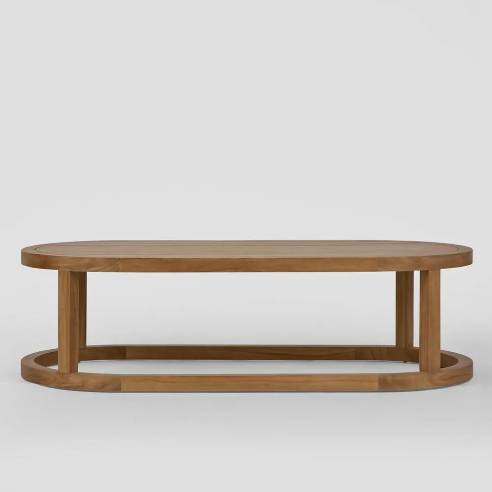 Weave Teak Coffee Outdoor Table