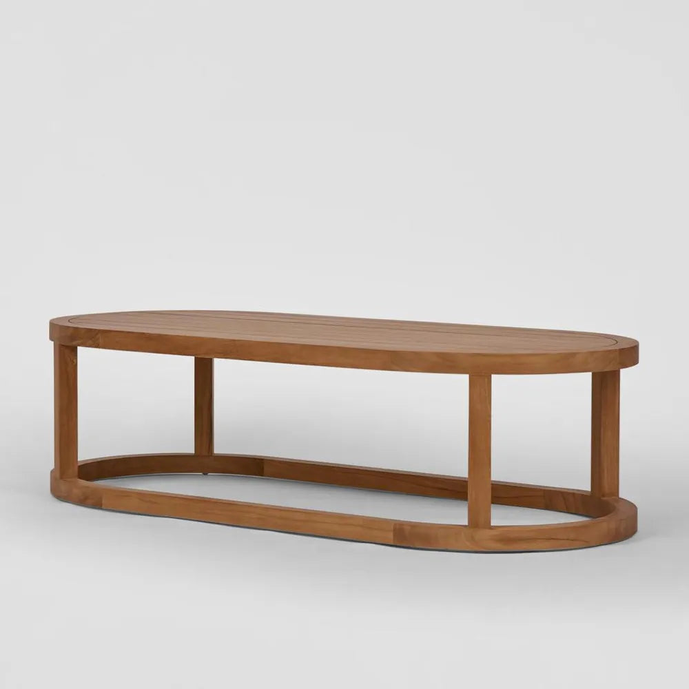 Weave Teak Coffee Outdoor Table