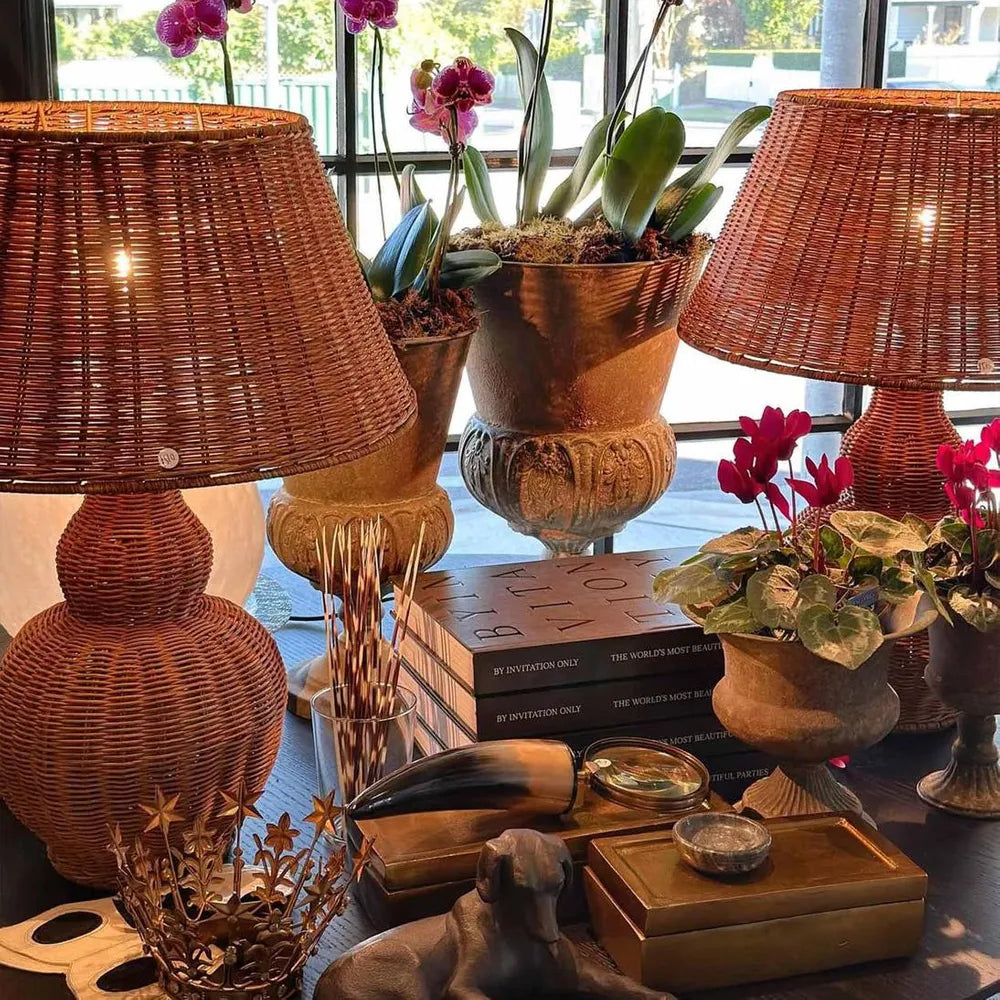 Long Island Rattan Table Lamp ETA 07/12/2025