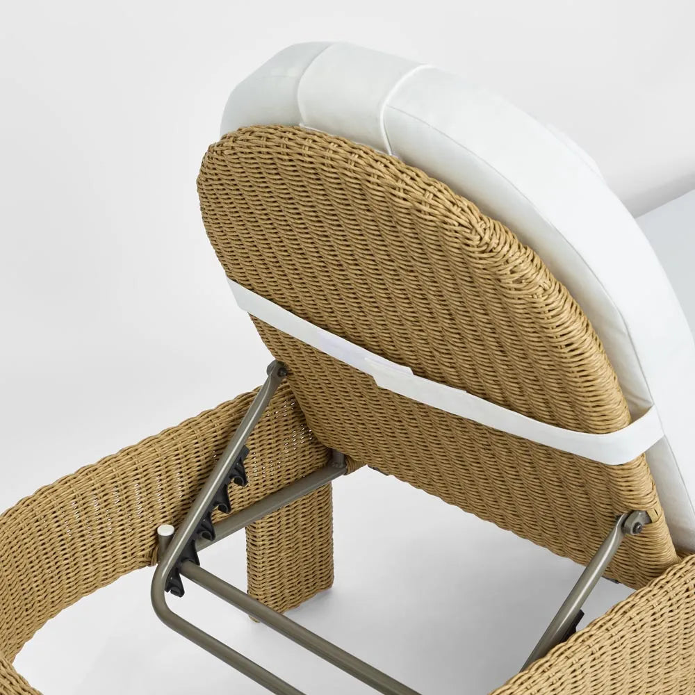 Cassius Outdoor Sunlounge Bed Natural