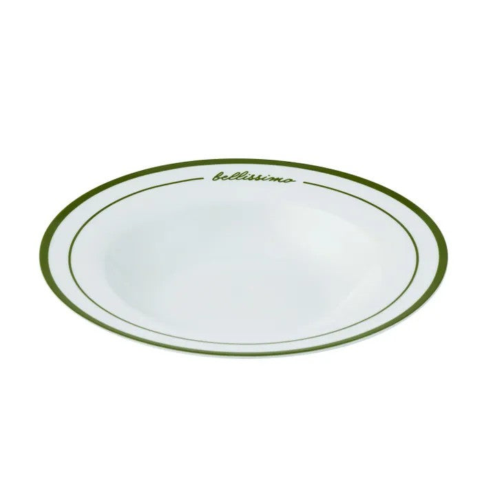 Set of 6 Osteria Ceramic Rimmed Bowls 23cm Bellisimo