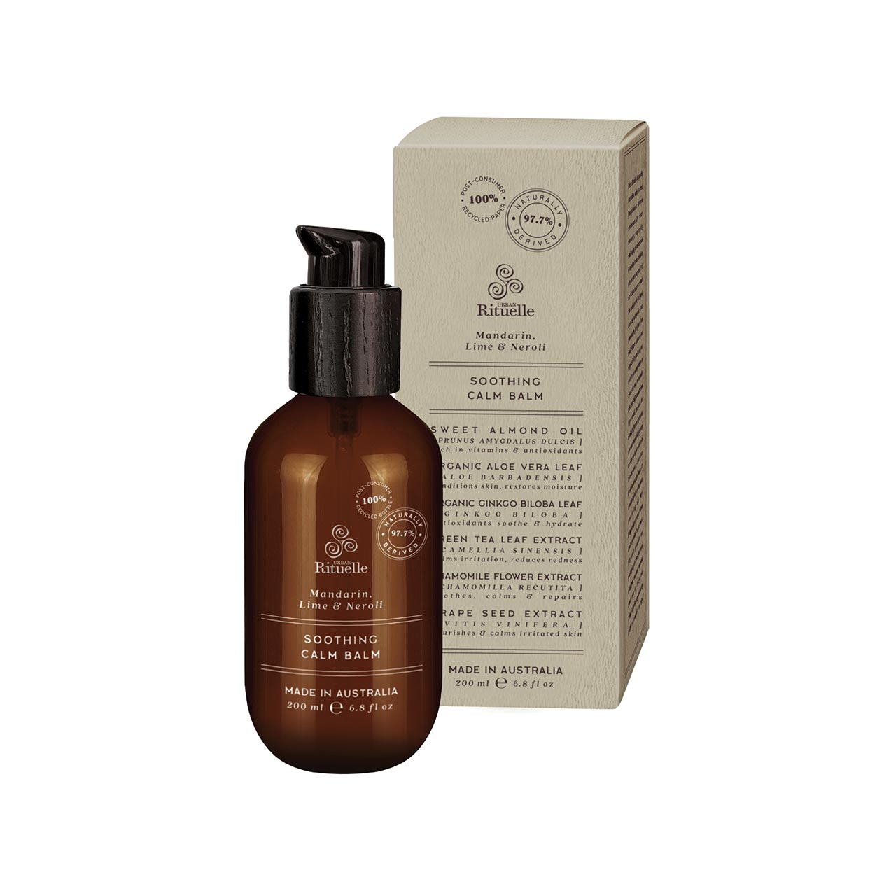 Urban Ritulle- S/3 Face & Hand Set: Hand Calm Mandarin Balm, Mandarin Face Scrub And Mandarin Hand Cream