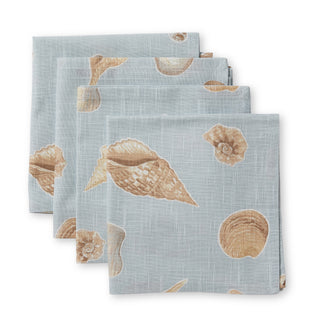 Set/4 Shelly Beach Multi Cotton Napkins