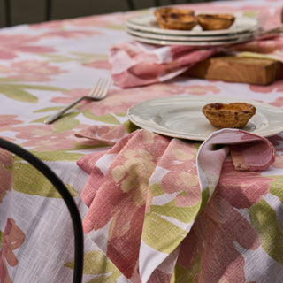Set/4 Rosie Large Floral Napkins 45X45CM