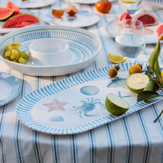 La Mer Melamine Chip Dip Platter 33X32X5CM