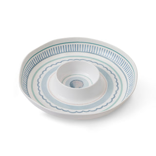 La Mer Melamine Chip Dip Platter 33X32X5CM