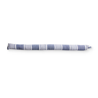 Avery Dark Blue Stripe Draught Stopper 8x95cm