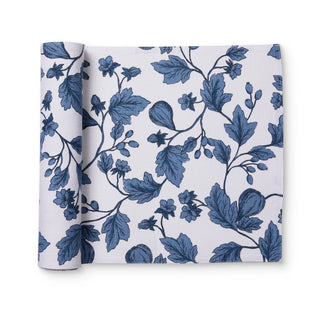 Morgan Cotton Dark Blue Table Runner 35x200cm