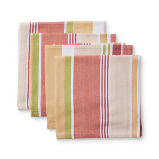 Set /4 Fairhaven Rust Cotton Napkins