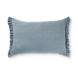 Willa Soft Blue Frill Cushion