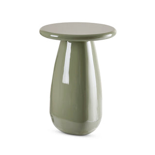 Otto Sage Green Gloss Side Table 37X50CM