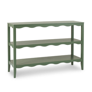 Hanson Dark Green Console Shelves 120X38X80CM