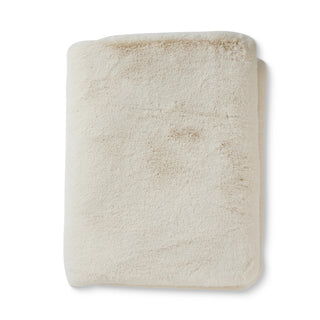 Arctic Cream Luxe Faux Throw 130x150cm