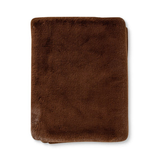 Arctic Luxe Faux Chocolate Throw 130x150cm