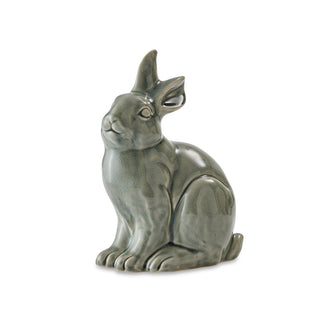 Bunny Sage Green Sitting Ceramic Figurine Decor 16.5X12X23CM