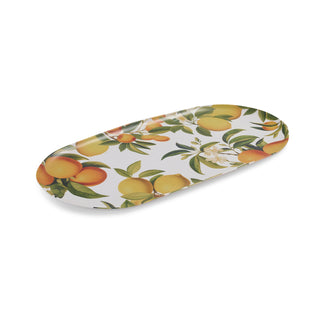 Citrus Grove Melamine Oval Platter 48xw24x2cm