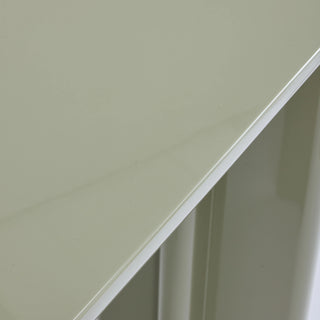 Otto Sage Green Gloss Console Table 120X35X80CM