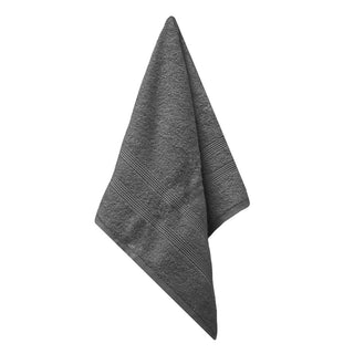 J.Elliot 2 pack Terry Bliss Bath Towels in charcoal