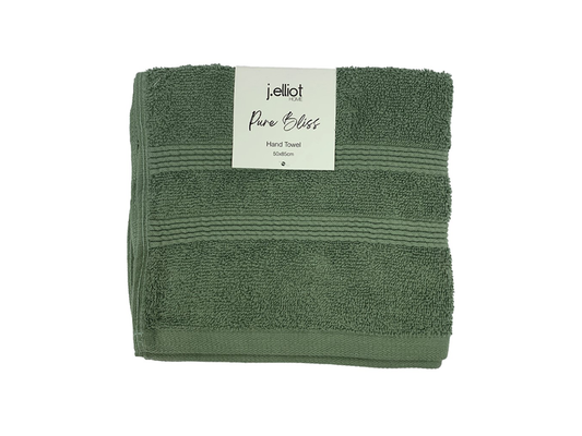 J.Elliot 2 pack terry bath towel olive