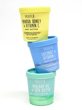 Organik Botanik  Splotch Body Butter Tub Avocado Oil & Shea Butter