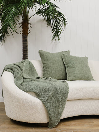 Sage Cove Vintage Cotton Cushion 45X45CM