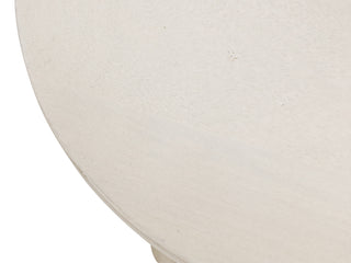 Lulu white wash wooden side table