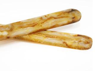 S/2 Dino Resin Salad Servers Tortoise