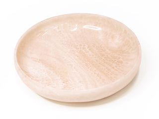 Aura Resin Decor Bowl Milky White 33X9CM
